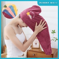 Magic Hair Towel Microfiber Hair Drying Cap Shower Towel Bath Hats Quick Dry Cap Tuala Kepala Rambut