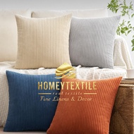 Cushion Cover Aesthetic Corduroy Sofa Cushion Cover 30x30 35x35 40x40 45x45 Homey Textile