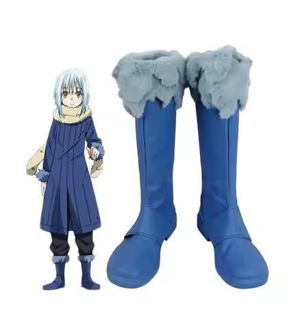 Rimuru Tempest Cosplay Boots Tensei Slime Anime Shoes Custom Made Any Size