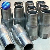 King Galvanized Hose Nipple 1/2 3/4 1 11/4 11/2 2 21/2 3 4 5 Inch