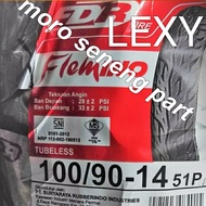 BISA COD BAYAR DI TEMPAT ! FDR 100 / 90 - 14 Flemino Ban motor versi Tubeless free pentil lexy Vario