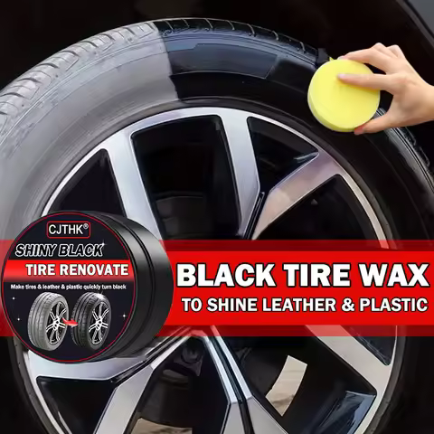 Tire Coating Wax Car Tire Retreading and Film Plating Cream Tire Shine Coating Wax Auto Rubber Parts