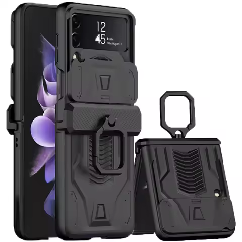 Magnetic Hinge All-Package Case For Samsung Galaxy Z Flip 4 Case Back Slide Camera Protection Hard C