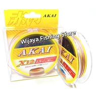 Senar Pancing PE Akai X12 150 meter 300 meter 500 meter