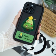 HP New Embroidery Texture Christmas Tree Casing Infinix Hot 50 Pro Plus Hot 50I 40I Smart 9 8 Rs4 It