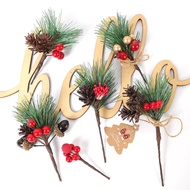 1Pcs Mini Artificial Berry Pine Needle Christmas Decoration Xmas Tree Ornaments for Home Navidad New Year Decor Gift Accessories
