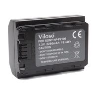 Proocam Viloso Sony A7 III 3 Camera Battery rechargeable ( NP-FZ100 )