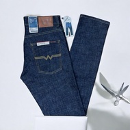 ETERNITY - Werco Jeans Slim Fit Denim Stretch Wrinkle Indigo Blue