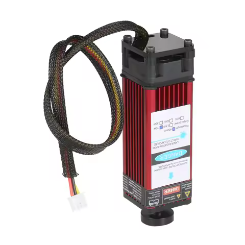 Carving Laser Module 450nm for Laser Engraving Machine Wood Marking Cutting Tool 12V 10W