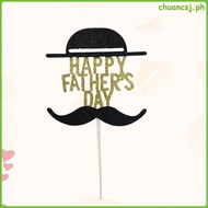 Fathers Day Decorations Cake Topper for Father's Cupcake Toppers Party X Birthday Picks chuancsj