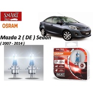 Osram Night Breaker Laser H4 For Mazda 2 ( DE ) Sedan ( 2007 - 2014 )