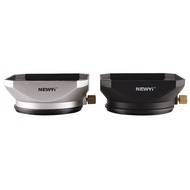 Square Hood 37/40.5/43/46/49/52/58mm Suitable for Canon Nikon Foji Sony Leica