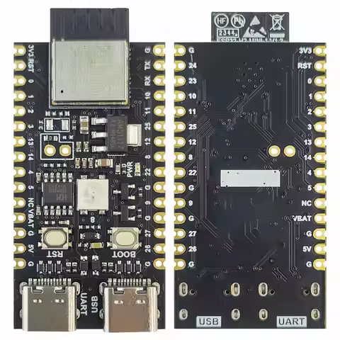 ESP32-H2-N4 Development Board 2.4G Wifi Module Programming Learning Controller CH340K CH343P Type-C 