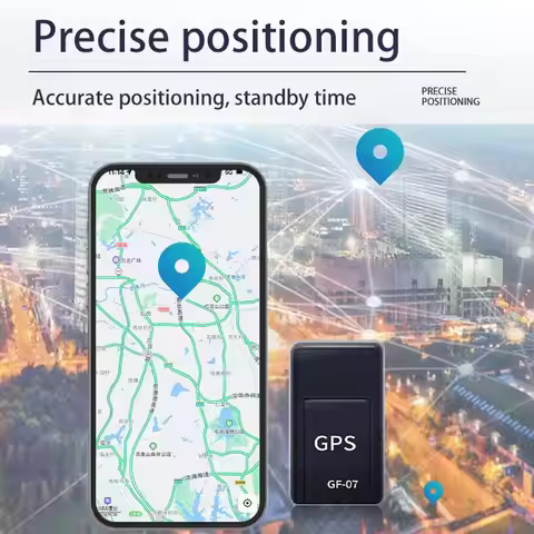 GF07 Magnetic Mini Car Tracker GPS Real Time Tracking Locator Device Magnetic GPS Tracker Real-time 