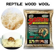 Nomoy Pet Wood Wool 400g Reptile aspen bedding Small Animals Bedding dust free natural Reptile Subst