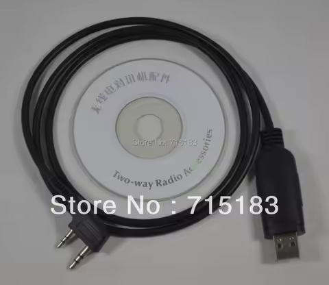 Baofeng accessories USB Programming Cable with CD Programming software for Kenwood/Baofeng/WOUXUN/PU
