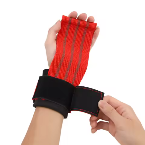 Power Lifting Straps WeightLifting Gym Gloves Deadlift Wrist Straps Hand Palm Assist Gear For Pull U