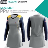 [READY STOCK ] TSHIRT MUSLIMAH JERSEY PENGAKAP PEMIMPIN SUBLIMATION PRINTING SAME LOOK LIKE ORIGINAL