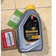 Caltex Havoline 4T 10w40 scooter oil 1L - 800ml