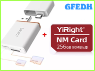 GFEDH สำหรับ Huawei NM Card 90เมกะไบต์/วินาที128GB/256GB ใช้กับ Mate30 Mate20 Mate40 Pro Series P40 P30 NM /Micro /Sd การ์ดหน่วยความจำ USB/Type-C JDTMY