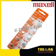 Maxell Japan LR41 AG3 LR736 392A 192 SR41 Watch Button Battery (10PCS)