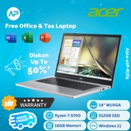 TERMURAH PROMO Laptop Acer Ryzen 7 | 8-16G | 512G | 14" | Windows