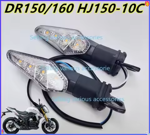 for Haojue DR160 DR160S DR150 DR 150cc HJ150-10/10A Motorcycle Left and Right Signal Turn Signal Ind
