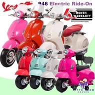 KOOPERS  VESPA SCOOTER ELECTRONIC RIDE-ON ASSORTED COLOUR / VESPA KIDS