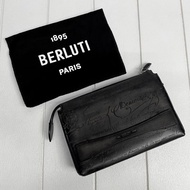BERLUTI Italy 100% Baru Original Tas Clutch Dompet bkn Louis Vuitton