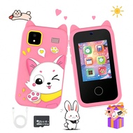 Kids Phone For Girl Boy Toys, Educational Learning Toys With 2.8" Touchscreen, Music Player, Camera,