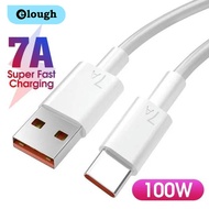 Elough 7A 100W USB Type C Cable Wire Mobile Phone Fast Charging USB C Data Cable