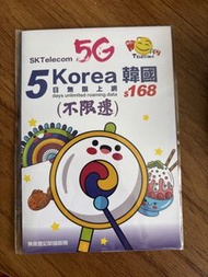 Happy Telecom SK Telecom 韓國5日無限上網卡