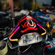 Audi Vision 17-25 rear letter Vision LED A8pro Adjusting App Installed like Zin 8 MONTHS