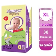 Nannys XL European Diaper Pants 38 Pieces / Bag