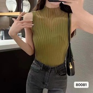 Gamin-0605 Knitted Tank Top Sleeveless Sweater (80081)