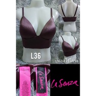 Women's Bra Slip-On Style Foam Padding No Underwire LASENZA SIZE L 36