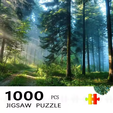 Landscape New Style Educational Puzzle Difficult Challenge Leisure Decompression Jigsaw Puzzle