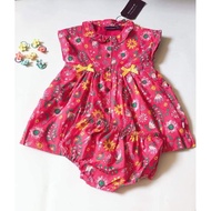Floral dress Set + Sergent Major chip made in France