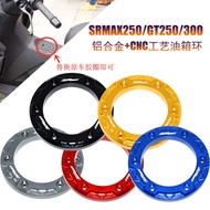 Apriya 250GT/SRMAX250/300 Modified Aluminum Alloy Fuel Tank Cap Decoration Fuel Tank Outer Ring