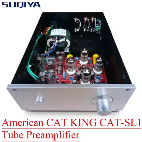 SUQIYA- American CAT KING CAT-SL1 Tube Preamplifier 6Z4 ECC82 ECC83S 6922 12AU7 12AX7 Tube Preamp HI
