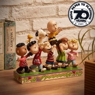 Snoopy PEANUTS Jim Shore 70th Anniversary Model Gang Figure