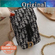 IBS ❤️BAELE Women's Sling Bag Handphone Bag Embroidery Denim New fashion shoulder mobile phone bag Mini Bag