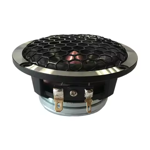 New Hifi 3Inch 15w 4Ohm/8Ohm 88DB Full Range Neodymium Black aluminum basin Car Audio Midrange Speak