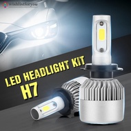 Wishlistforyou 1Pc H4/H7/H11 36W 16000LM LED Headlight Car Auto Hi/Lo Beam Bulbs 6000K White P9U5