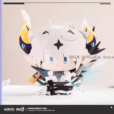 Original Mihoyo Game Honkai Impact Kevin Kiana Elysia Vita Plush Model Ornament Cosplay Costume Anim