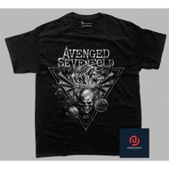 BAND - Avenged Sevenfold A7X T-Shirt - Shirt - T-Shirt - T-Shirt - Cotton Combed 24s