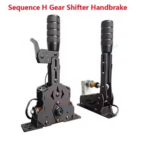 Sim Racing Games PC USB Sequence H Gear Shifter Handbrake For Thrustmaster /Logitech /SIMAGIC /FANAT