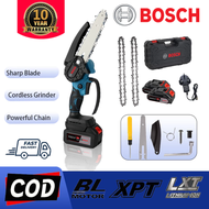 BOSH Cordless Chainsaw Original Electric Pruning Saw Rechargeable Lithium Battery 6 Inch Mini Chains