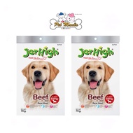 Jerhigh Dog Snack Beef Stick   เจอร์ไฮ ขนมสุนัข รสเนื้อวัว (60 ก.)x2ซอง