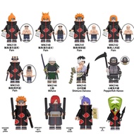 Naruto Building Blocks Akatsuki Pain Shimura Danzou Figures Toy Uchiha Itachi Minifigures WM6112